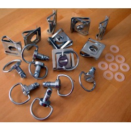 Visserie aluminium moto, inox, fixations - XAISS BIKE Accessoires