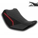 Housse pilote Ducati Desert X 937 2022-2024 Veloce noir et rouge