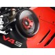 Carter d'embrayage Rizoma Ducati ZDM181R sur Panigale V4S gros plan