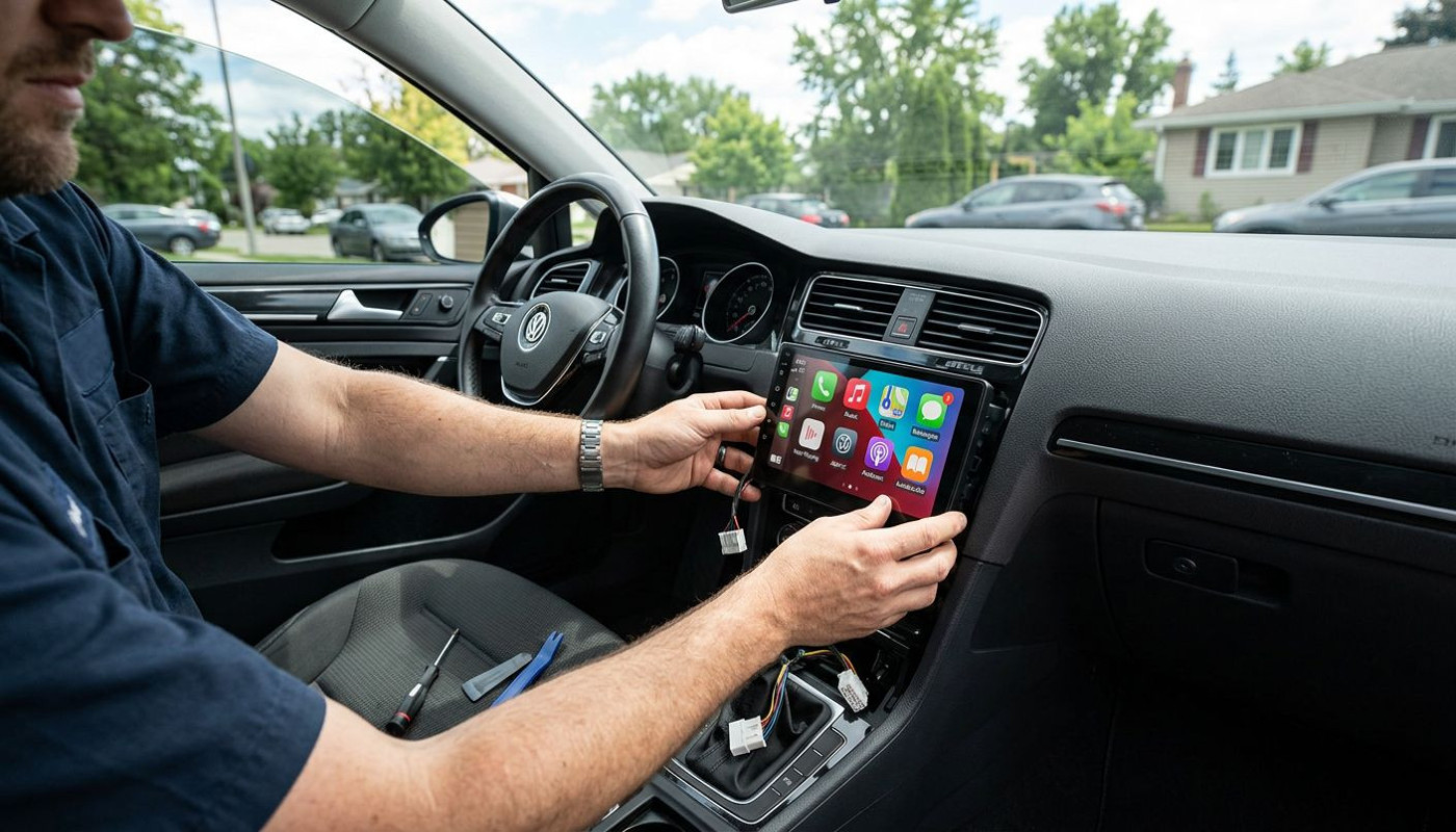 Comment installer un système CarPlay / Android Auto en 2 heures ?